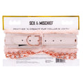 Sex & Mischief Peaches n CreaMe Fur Collar & Leash - Peach Restraint