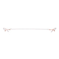 Sex & Mischief Peaches n CreaMe Pearl Nipple Clamps - Peach Nipple Restraints