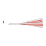 Sex & Mischief Peaches n CreaMe Stripe Flogger - Peach 80 cm Flogger Whip - Image 3