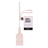 Sex & Mischief Peaches n CreaMe Riding Crop - Peach 30 cm Crop Whip - Image 1