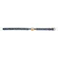 Sex & Mischief Cougar Ball Gag - Navy Blue/Gold Mouth Restraint