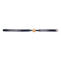 Sex & Mischief Cougar Ball Gag - Navy Blue/Gold Mouth Restraint