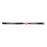 Sex & Mischief Cougar Ball Gag - Navy Blue/Gold Mouth Restraint - Image 8