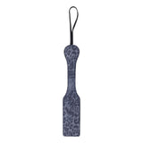 Sex & Mischief Cougar Studded Paddle - Navy Blue Paddle with Gold Studs - Image 9