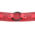 S&M Exs & Ohs Bound and Belted - Red Bondage Belt