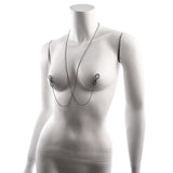 S&M Exs & Ohs Body Jewelry with Nipple Ties - Metal Chain with Nipple Ties - Image 8