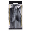 S&M Exs & Ohs Body Jewelry with Nipple Ties - Metal Chain with Nipple Ties