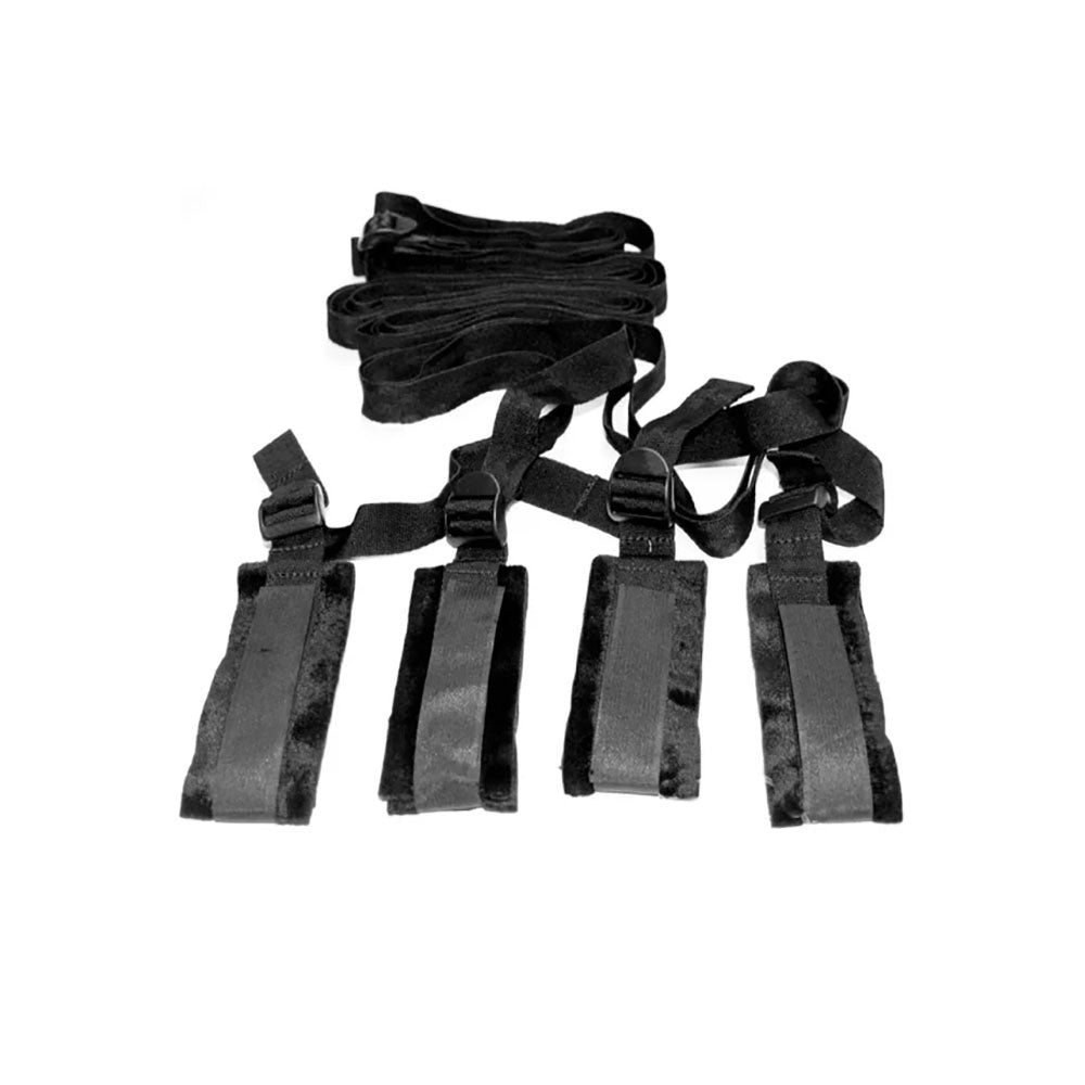 Sex & Mischief Bed Bondage Restraint Kit - Under the Bed Restraint