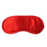 Sex & Mischief Satin Blindfold Red - Red Blindfold - Image 2