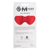Sex & Mischief Amor Blindfold - Red Padded Blindfold - Image 7