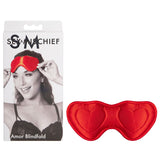 Sex & Mischief Amor Blindfold - Red Padded Blindfold - Image 1