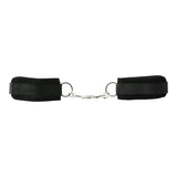Sex & Mischief Black Beginner's Handcuffs - Black Restraints - Image 5