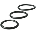 Sex & Mischief Nitrile Cock Ring 3 Pack - Black Cock Rings - Set of 3 Sizes