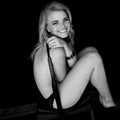Sex & Mischief Mahogany Flogger - 76 cm Flogger Whip with Wooden Handle