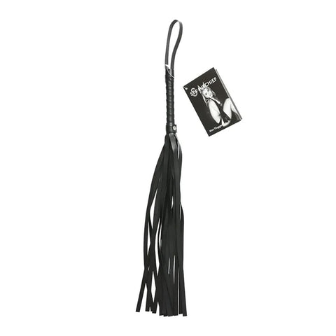 Sex & Mischief Mini Flogger - Black 53 cm Flogger Whip - Image 1