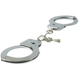 Sex & Mischief Metal Handcuffs - Metal Restraints - Image 4