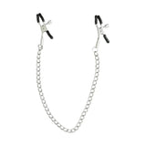 Sex & Mischief Chained Nipple Clamps - Nipple Clamps with 30 cm Chain - Image 3
