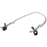 Sex & Mischief Chained Nipple Clamps - Nipple Clamps with 30 cm Chain - Image 5