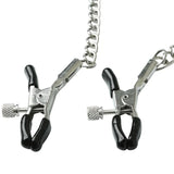 Sex & Mischief Chained Nipple Clamps - Nipple Clamps with 30 cm Chain - Image 6