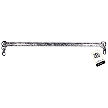 Sex & Mischief Lace Spreader Bar - Aluminium Restraint Bar