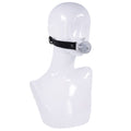 Sex & Mischief Lace Silicone Breathable Ball Gag - Black/Grey Mouth Restraint