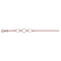Sex & Mischief Peaches n CreaMe Ring Day Collar - Peach Bondage Collar