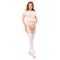 Sex & Mischief Peaches n CreaMe Pearl Garters - Peach / Rose Gold Garters with Pearls - Set of 2