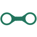 Sex & Mischief Indica Small Silicone Cuffs - Green Small Restraints