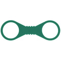 Sex & Mischief Indica Large Silicone Cuffs - Green Large Restraints