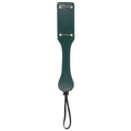 Sex & Mischief Indica Chain Impressions Paddle - Green/Gold Spanking Paddle