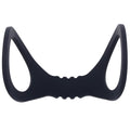Sex & Mischief Shadow Small Silicone Cuffs - Black Small Restraints