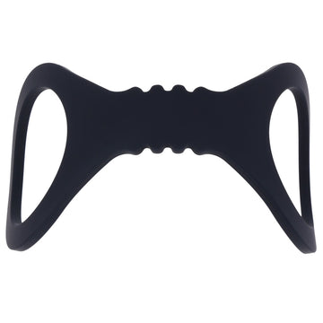 Sex & Mischief Shadow Small Silicone Cuffs - Black Small Restraints