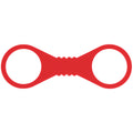 Sex & Mischief Amor Large Silicone Cuffs - Red Large Restraints
