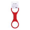 Sex & Mischief Amor Large Silicone Cuffs - Red Large Restraints