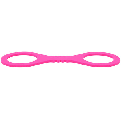 Sex & Mischief Small Hot Pink Silicone Cuffs - Hot Pink Small