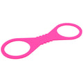 Sex & Mischief Large Hot Pink Silicone Cuffs - Hot Pink Large Restraints