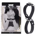 S&M Shadow Convertible Cuffs - Black Restraints