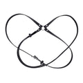 S&M Shadow Body Harness - Black Harness