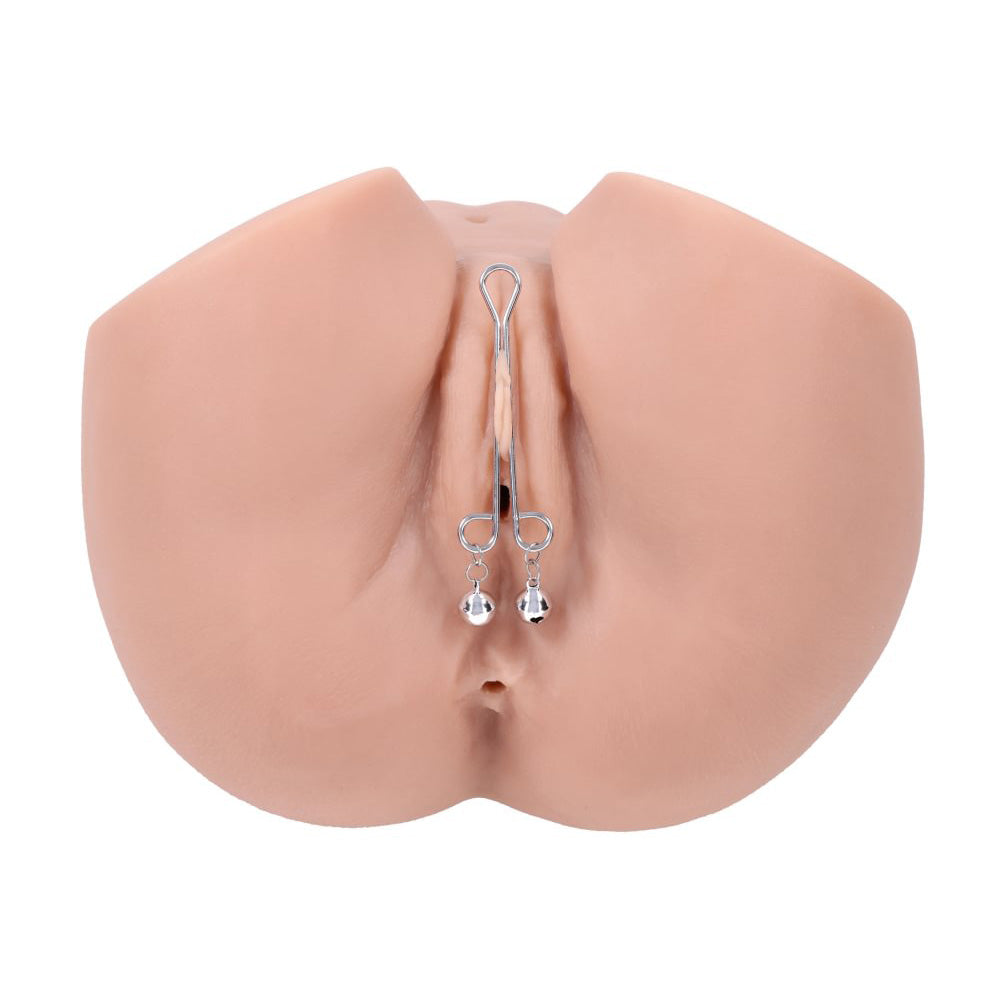 S&M Shadow Bell Nipple and Clit Jewelry - Metal Nipple Clamps