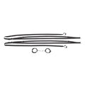 S&M Anywhere You Dare Bondage Restraint System - Black Restraint Set