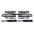 S&M Anywhere You Dare Bondage Restraint System - Black Restraint Set