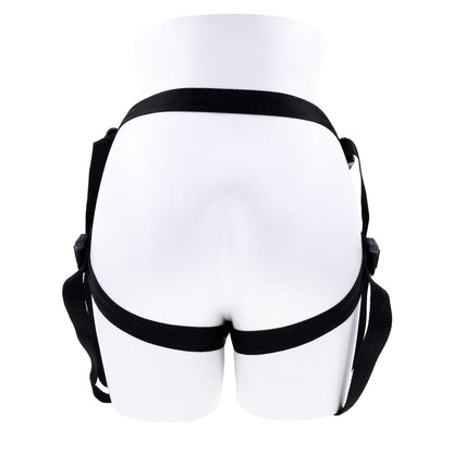 SPORTSHEETS Dual Desires Strap On - Black Adjustable Strap-On Harness
