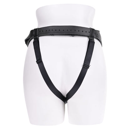 SPORTSHEETS Aurora High Waisted Strap On - Black Adjustable Strap-On
