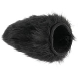 SPORTSHEETS Spiked Sensory Mitt - Black Furry Mitt with Spikes - Image 8