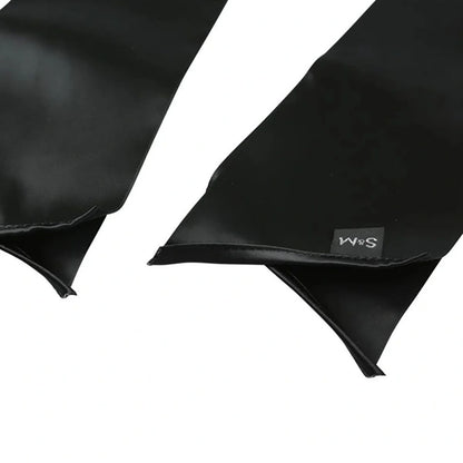 Sex & Mischief Silky Sashes Black Restraints