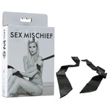 Sex & Mischief Silky Sashes Black - Black Restraints - Image 1