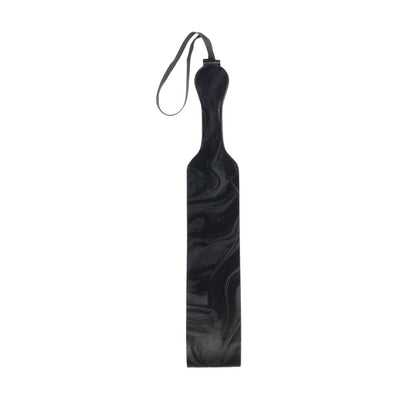 SPORTSHEETS Velvet Noir Loop Paddle - Black 42 cm Paddle
