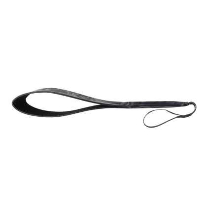 SPORTSHEETS Velvet Noir Loop Paddle - Black 42 cm Paddle