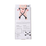 Sex & Mischief Hog Tie - Black Restraint - Image 9