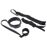 Sex & Mischief Thigh & Wrist Cuffs - Black Restraints - Image 5